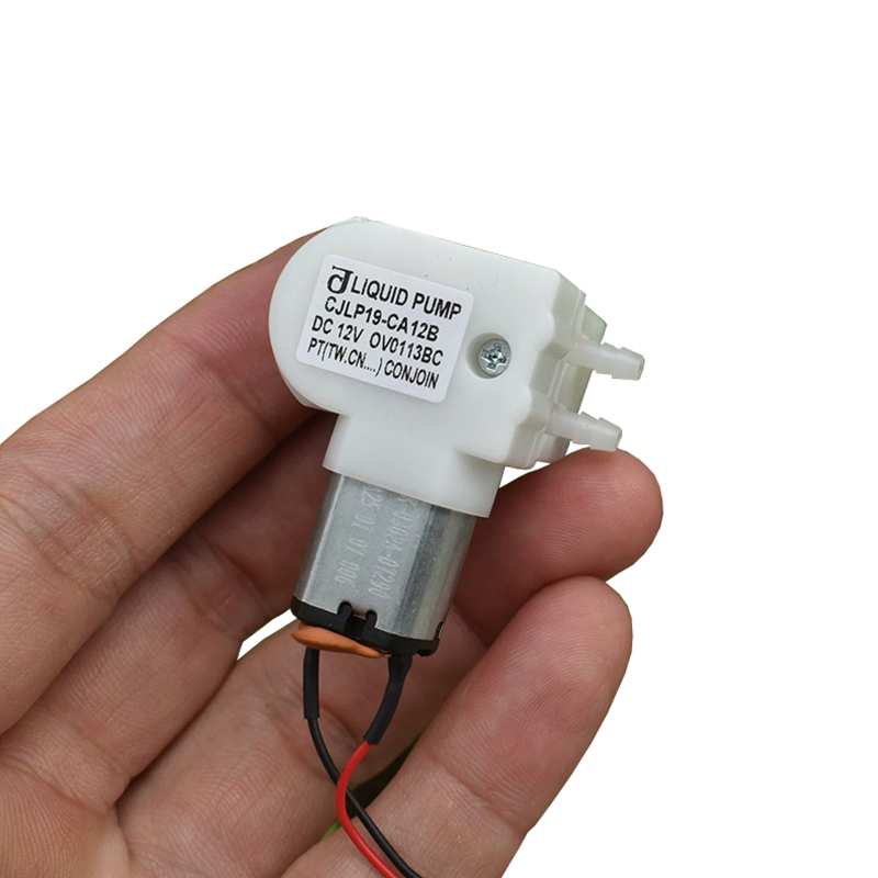 Mini Peristaltic Pump 12V - CJLP19-CA12B DC 12V 小流量ペリスタルティック定量ポンプ 自吸式液体水ポンプ 研究室分析用圧搾ポンプ