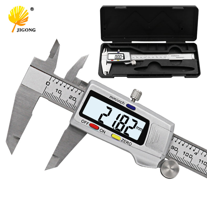 Digital Caliper 150Mm Stainless Steel - ステンレス鋼のデジタルゲージ,測定ツール,キャリパー,6インチ,150mm