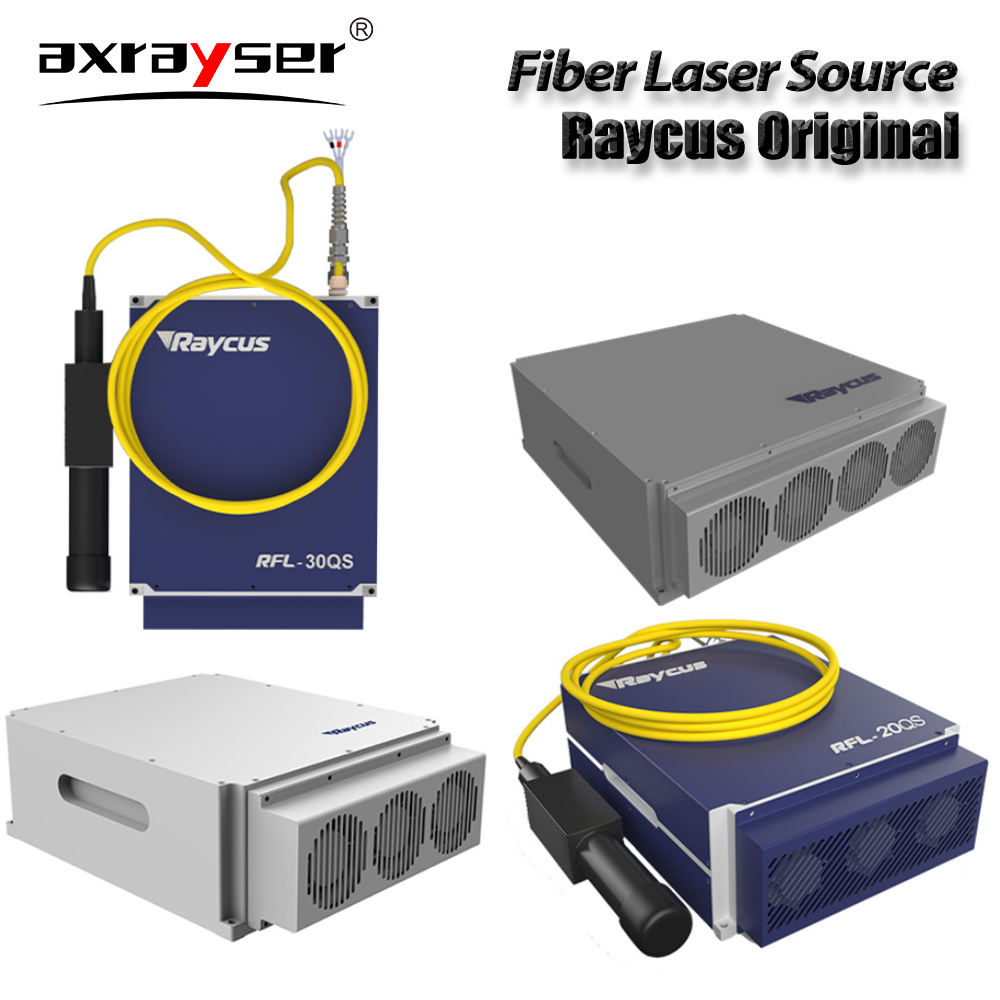 Fiber Laser Marking Machine 30W - Raycus純正ファイバーレーザーソース パルス連続QA QB QE QS 20W