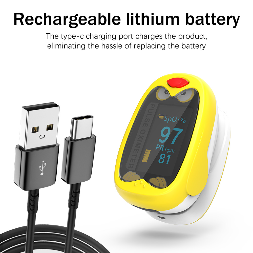 JYouCare充電式指先パルスオキシメーター小児用オキシメ - Pulse Oximeter Fingertip Rechargeable のレビューと価格