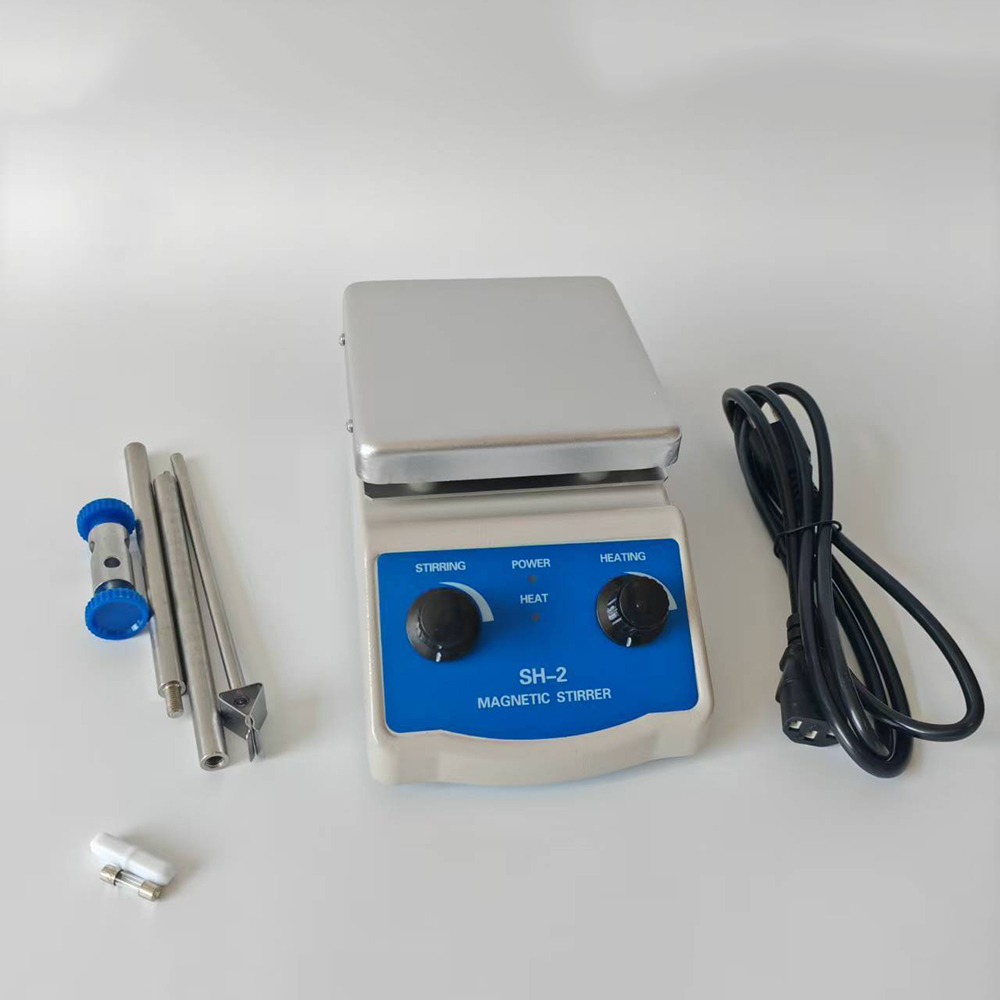 SH-2 実験用マグネチックスターラー 加熱機能付きラボ用攪 - Lab Magnetic Stirrer Hot Plate のレビューと価格