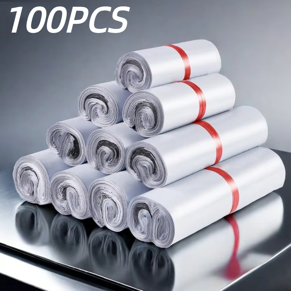 100枚入り自己粘着式包装袋 防水密封型宅配便バッグ 特急物 - Packaging のレビューと価格