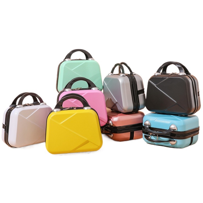 ポータブルミニハードハンドヘルドスーツケースカラフルな旅行用 - Packaging のレビューと価格