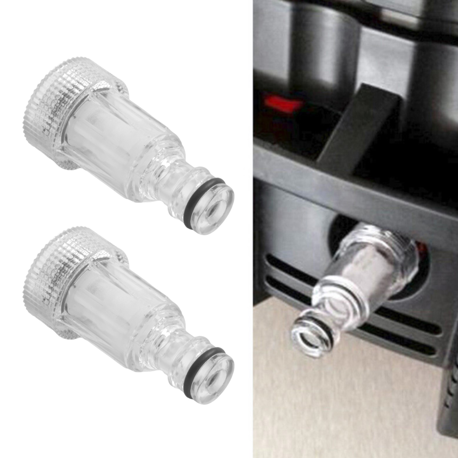 2 個高圧洗浄機水フィルター入口コネクタ交換ツールウォーター - Vacuum Chamber Kit With Pump のレビューと価格