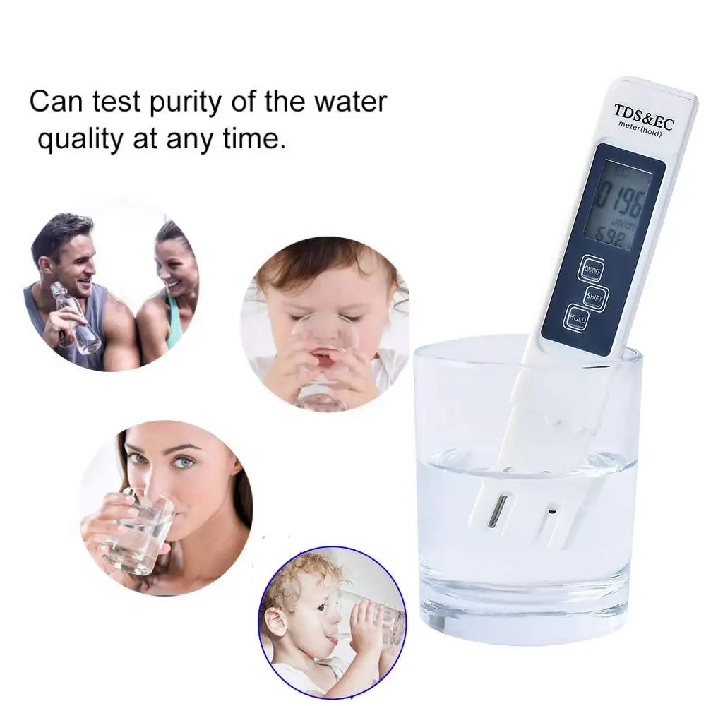 デジタル TDS EC 水質テスターメーター多機能 PPM  - Ph Meter Digital Water Tester のレビューと価格
