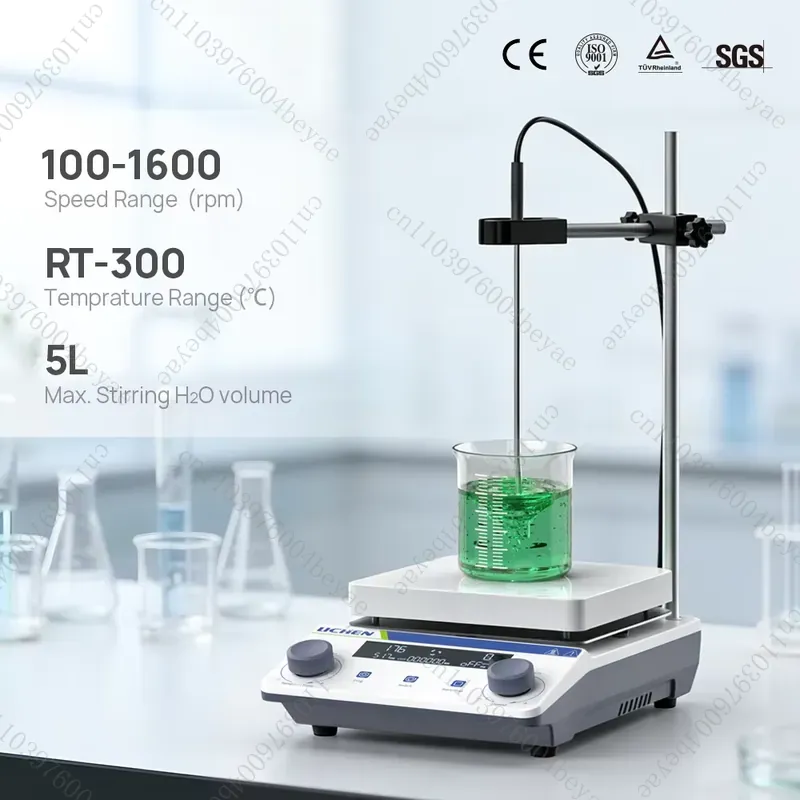 売れ筋ブランド プラスチック製マグネチックスターラー 温熱機 - Lab Magnetic Stirrer Hot Plate のレビューと価格
