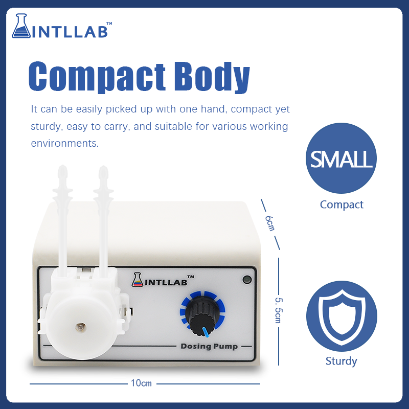 実験室用のプログラム可能な蠕動ポンプ,正確な液体投与,分子研 - Mini Peristaltic Pump 12V のレビューと価格