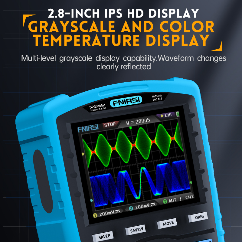 FNIRSI DPOX180H ポータブル型デジタルオシロス - Fnirsi Digital Oscilloscope Handheld のレビューと価格