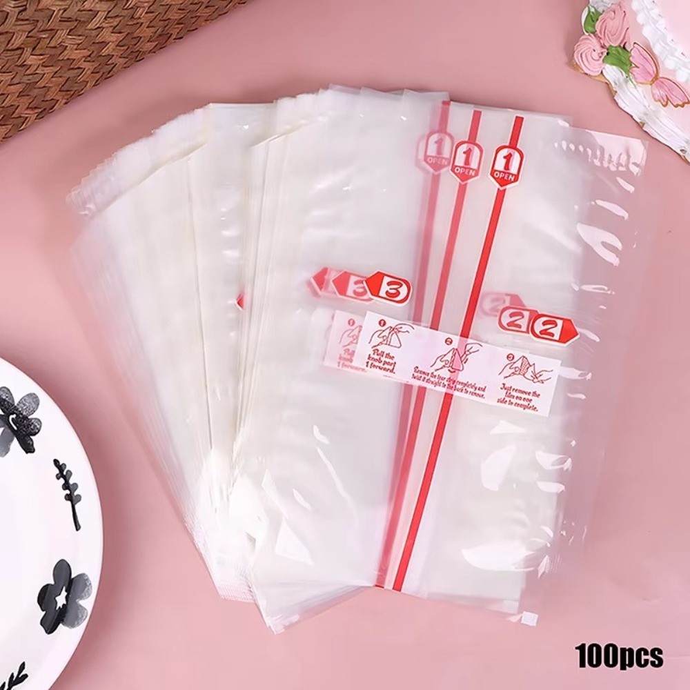 100枚入りPP製使い捨て三角形おにぎり包装袋、海苔、おにぎ - Packaging のレビューと価格