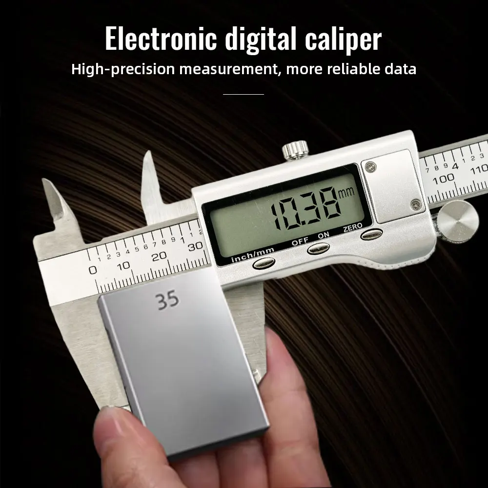 150mm（6インチ）デジタルノギス、ステンレス製マイクロメ - Digital Caliper 150Mm Stainless Steel のレビューと価格